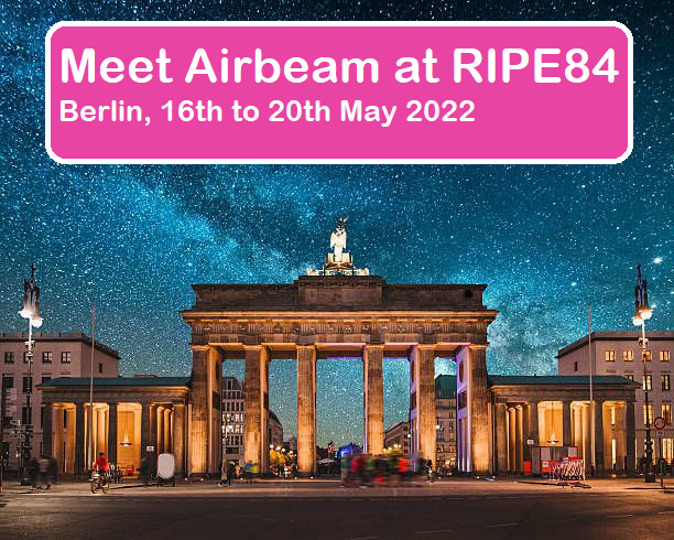 Airbeam @ RIPE84 – Berlin